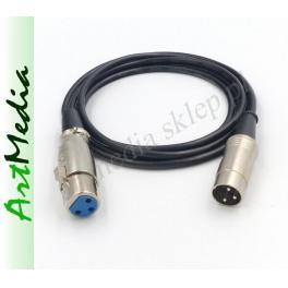kabel mikrofonowy DIN-3 wtyk Eltron -  XLR gniazdo