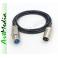 kabel mikrofonowy DIN-3 wtyk Eltron -  XLR gniazdo