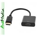 adapter DisplayPort wtyk - HDMI gniazdo