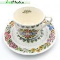 filiżanka ceramiczna ze spodkiem (10402S)