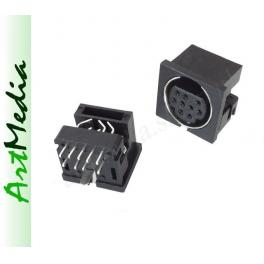 gniazdo mini DIN 9 PIN do druku