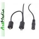 kabel wtyki głośnikowe - Jack 3,5 gniazdo słuchawe