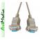 kabel  Null-Modem  DB9 RS232 10,0 m skrosowany