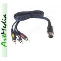 kabel Atari XL/XE, Commodore 16, 64, 128 - 2,4 m  