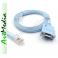 kabel RS232 COM gniazdo - RJ45 wtyk  1,8 m