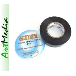 taśma izolacyjna LEXTON czarna 19mm x 10m