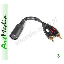 kabel adapter 2 RCA wtyki - DIN-7 745  Bang Olufse