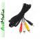 kabel Jack 3,5 4 PIN polowy  ms3 - 3RCA chinch Vit