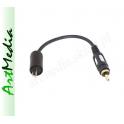 adapter kabel wtyk RCA - wtyk głośnikowy