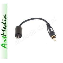 adapter kabel wtyk RCA - wtyk głośnikowy
