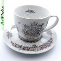 filiżanka ceramiczna ze spodkiem (11002)