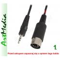kabel AUDIO Jack 3.5 - DIN-5 545  RADMOR - 0,8 m  