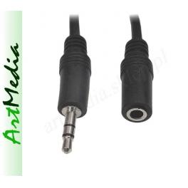 kabel przedłużacz słuchawek Jack 3.5 stereo  1,0m