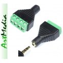 szybkozłącze ARK gniazdo Jack 3,5 mm 4 PIN