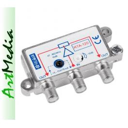 rozgałęźnik aktywny RTA 120 Telmor 2 wyjścia TV