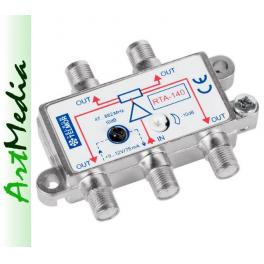 rozgałęźnik aktywny RTA 120 Telmor 1 na 4 wyjścia 