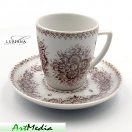 filiżanka porcelanowa ze spodkiem - Espresso (2111