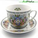 filiżanka porcelanowa ze spodkiem (21136)