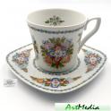 filiżanka porcelanowa ze spodkiem (21140)