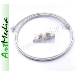 kabel telefoniczny, przesyłu danych 1-1 . RJ12 , 6