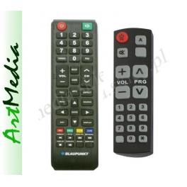 pilot TV LED Blaupunkt  BN24H1372EEB - dla Seniora