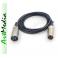 kabel mikrofonowy DIN-3 wtyk Eltron -  XLR wtyk 5,