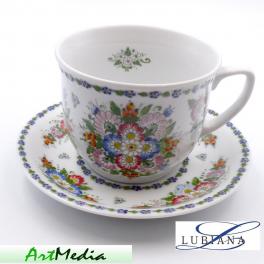 filiżanka porcelanowa ze spodkiem (31213)