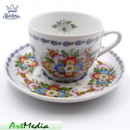 filiżanka porcelanowa ze spodkiem (31210)