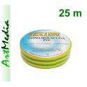 taśma izolacyjna LEXTON zielona-żółta 19mm x 25m