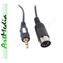 kabel AUDIO Jack 3.5 - DIN-5 545 - RADMOR  0,7 m
