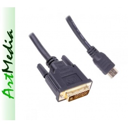 kabel cyfrowy DVI (18+1) - HDMI  3,0 m