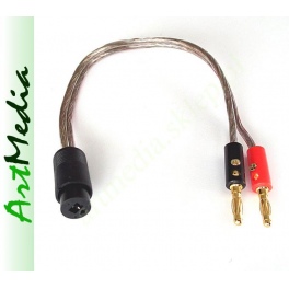adapter gniazdo głośnikowe - wtyki bananowe BL RE adapter gniazdo głośnikowe - wtyki bananowe BL RE