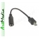 adapter HF USB micro wtyk prosty - Jack 3,5 gniazdo