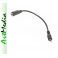 adapter Jack 2,5 wtyk - Jack 3,5 gniazdo - 0,2 m