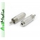 adapter 1RCA wtyk - gniazdo jack 3,5 ( metal ) HQ