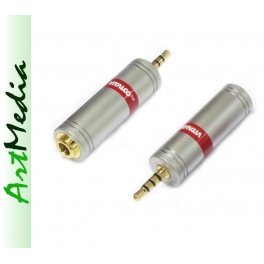 adapter Jack 2,5 4 PIN polowy wtyk - 3,5 gn STEREO