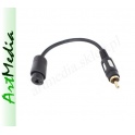adapter kabel wtyk RCA - gniazdo głośnikowe