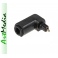 adapter optyczny Toslink gniazdo - wtyk kątowy