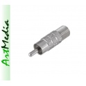 adapter przejści&oacute;wka eFka wtyk RCA - gniazdo F