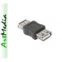 złączka przejście mufa łącznik USB gniazdo A - A