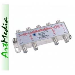 rozgałęźnik spliter do anten z zasilaniem 1/8 TV