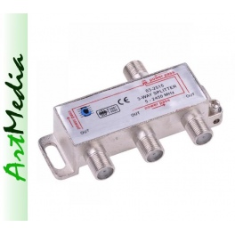 rozgałęźnik spliter do anten z zasilaniem 1/3 TV