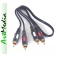 kabel 2 RCA - 2RCA CHINCH  VITALCO -  0,5 m