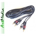 kabel 2 RCA - 2RCA CHINCH  VITALCO - 10,0 m