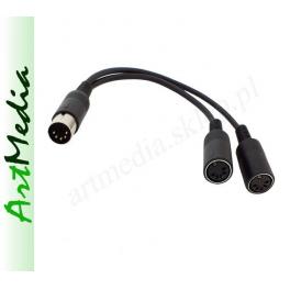 adapter rozgałęźnik DIN-5 WM545 na 2 gniazda DIN545 - Audio