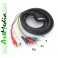 kabel EURO - RCA chinch RGB YUV Component IN 2,5m