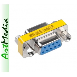 Gender Changer DB9 RS232 female żeńskie gniazdo