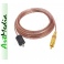kabel głośnikowy wtyk RCA - wtyk głośnikowy Cu 1,0 HQ  5,0 m