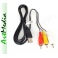 kabel USB wtyk - 3RCA chinch wtyki - 1,5m.