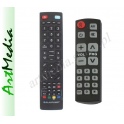 pilot TV LED Blaupunkt  B32PW122 BK - dla Seniora, osoby starszej , do hotelu